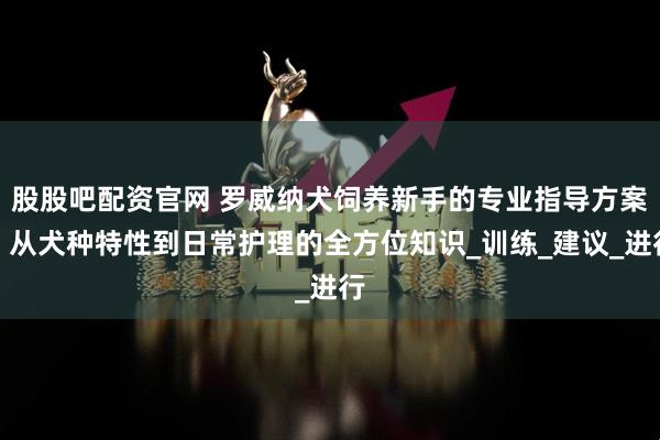 股股吧配资官网 罗威纳犬饲养新手的专业指导方案，从犬种特性到日常护理的全方位知识_训练_建议_进行
